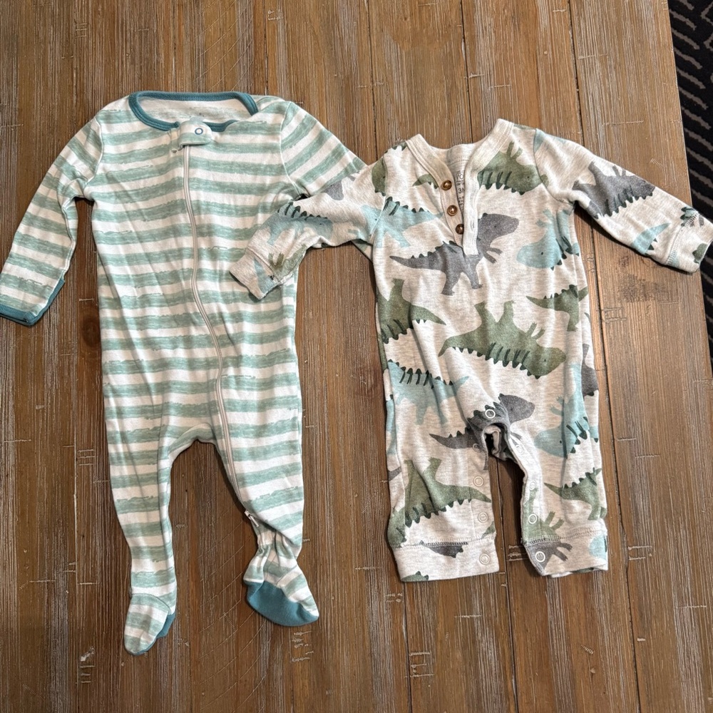 SOLD Baby boy sleeper set